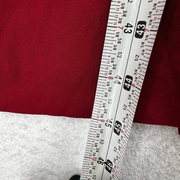 LANE BRYANT‎ Cardigan Cover Up Womens 18/20 Red Open Front Stretchy Blouse Top - Picture 13 of 15